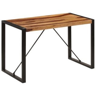 Table De Salle À Manger 120x60x76 Cm Bois De Sesham Solide