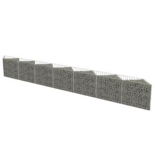 Mur De Gabion Acier Galvanisé 450 X 30 X 50 Cm