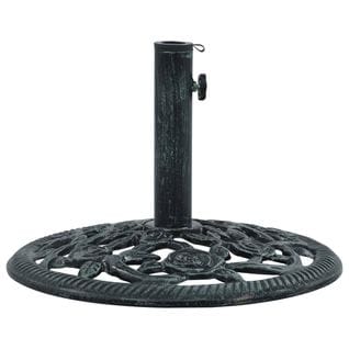 Socle De Parasol Vert 9 Kg 40 Cm Fonte