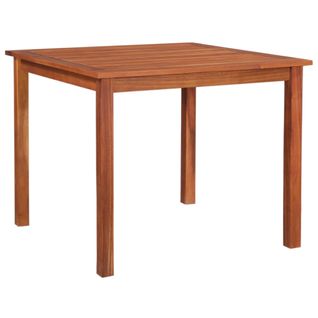 Table De Jardin 85x85x74 Cm Bois D'acacia Massif