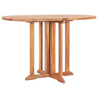 Table Pliable De Jardin Papillon 120x70x75 Cm Bois Teck Solide