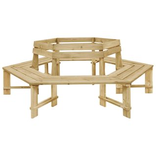 Banc De Jardin 240 Cm Bois De Pin Imprégné