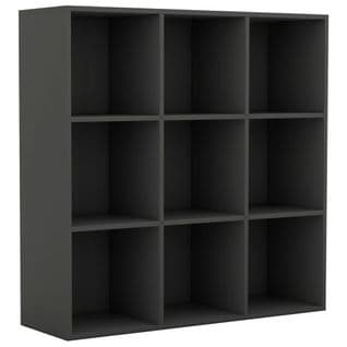 Bibliothèque gris 98x29x97,5 cm bois d'ingénierie