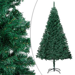 Arbre De Noël Artificiel Avec Branches Épaisses Vert 150 Cm Pvc