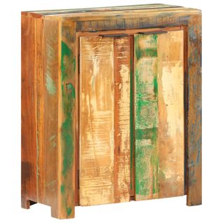 Buffet 59x33x75 Cm Bois De Récupération Solide