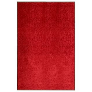 Paillasson Lavable Rouge 120x180 Cm