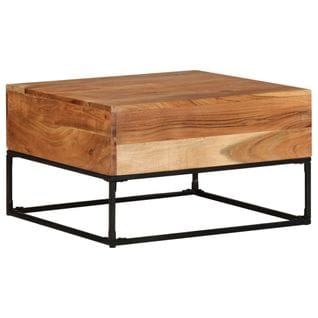 Table Basse 68x68x41 Cm Bois D'acacia Solide