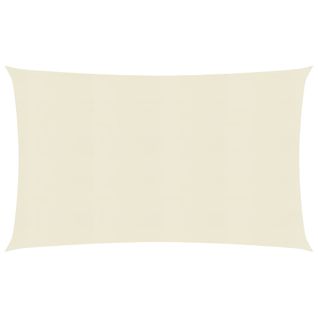 Voile D'ombrage 160 G/m² Crème 2,5x4,5 M Pehd