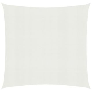 Voile D'ombrage 160 G/m² Blanc 3x3 M Pehd