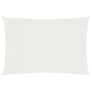 Voile D'ombrage 160 G/m² Blanc 3x5 M Pehd