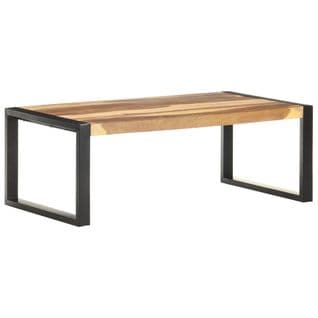 Table Basse 110x60x40 Cm Bois Solide