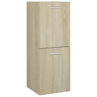 Armoire De Salle De Bain Chêne Sonoma Bois D’ingénierie