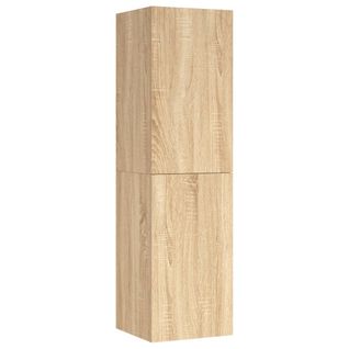 Meuble Tv Chêne Sonoma 30,5x30x110 Cm Bois D’ingénierie