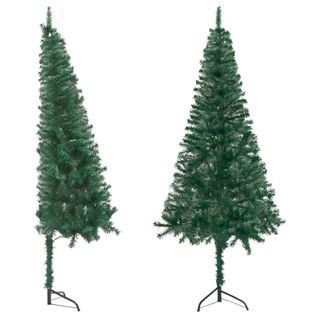 Sapin De Noël Artificiel D'angle Vert 120 Cm Pvc