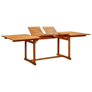 Table De Jardin extensible (160-240)x100x75cm Bois D'acacia Massif