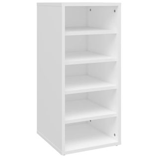 Armoire à Chaussures Blanc 31,5x35x70 Cm Aggloméré