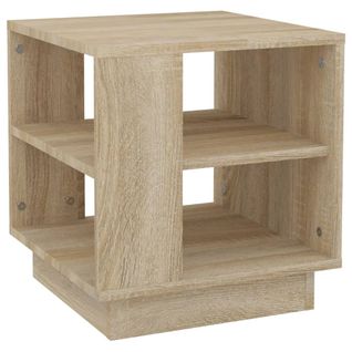 Table Basse Chêne Sonoma 40x40x43 Cm Bois D'ingénierie