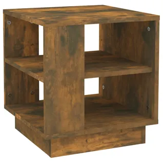 Table Basse Chêne Fumé 40x40x43 Cm Bois D'ingénierie