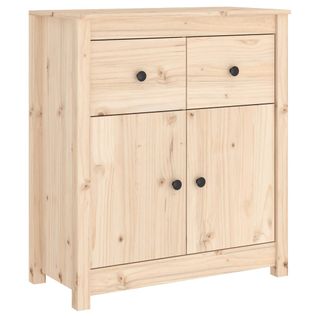 Buffet 70x35x80 Cm Bois Massif De Pin