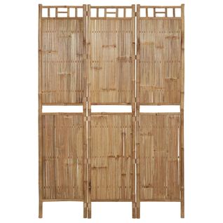 Paravent 3 Panneaux Bambou 120x180 Cm