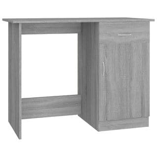 Bureau Sonoma Gris 100x50x76 Cm Bois Contreplaqué