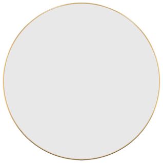 Miroir Mural Doré Ø 60 Cm Rond