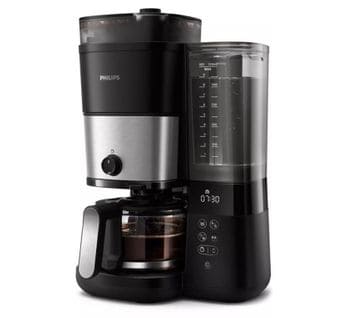 Cafetière Filtre avec broyeur 1.2l 1000w Noir - HD7888.01