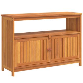 Table bar - Console De Jardin 110x35x75 Cm Bois Massif D'acacia