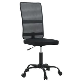 Chaise De Bureau Noir Tissu En Maille