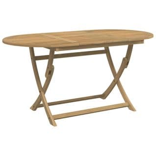 Table Pliable De Jardin 160x85x75 Cm Bois D'acacia Solide