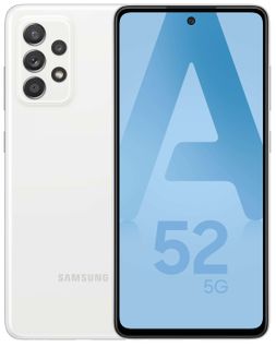Smartphone Galaxy a52 5g - blanc