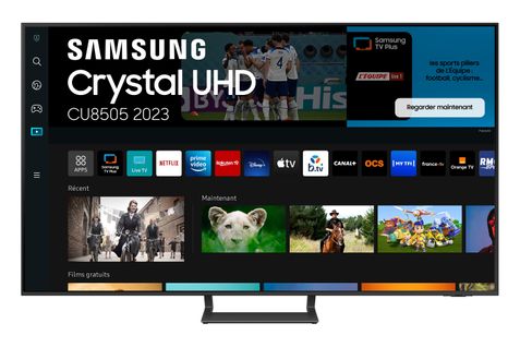 Téléviseur 4K LED 55'' 140cm SAMSUNG 55CU8505KX