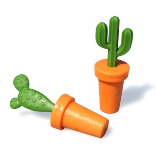 Bouchon De Bouteille Cactus Vert