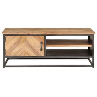 Table Basse, Table De Salon 90x50x35 Cm Bois D'acacia Massif