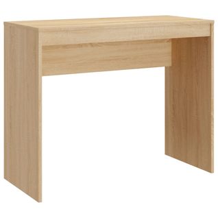 Bureau D'ordinateur - Table D'étude Chêne Sonoma 90x40x72 Cm Bois D'ingénierie