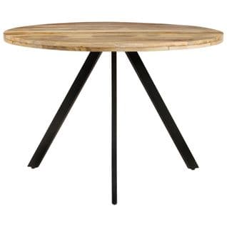 Table à Manger - Table De Salle à Manger 110x75 Cm Bois De Manguier Massif