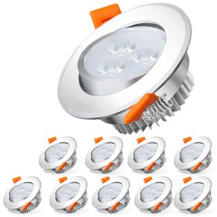 Lot De 10 Spots LED Encastrables Spot Encastrable LED 3w Equ. 25w Température De Blanc Chaud