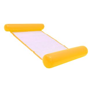 Flottantes Hamac, Flotteur Gonflable Piscine 4 -en-2flottant De Inclinable Flotteur Jaune