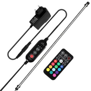 13.2w Lampe LED Pour Aquarium-lampe à Changement De Couleur De Télécommande Colorée-ip67 Rgb-112.5cm