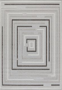 Tapis Intérieur Extérieur Rectangle Gris Loopin 200x280