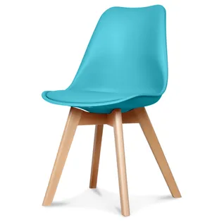 Chaise Design Scandinave - Bleu