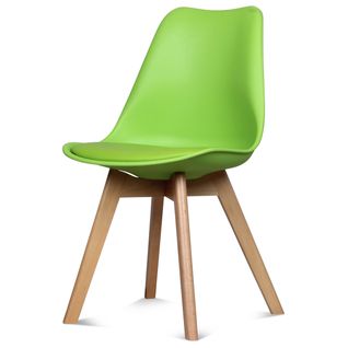 Chaise Design Scandinave - Verte