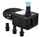 Mini Pompe à Eau Submersible 1450l/h 30w, Pompe Aquarium Avec Levage Élevé De 2,50 M