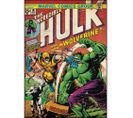 Stickers Repositionnables Géants Hulk et Wolverine, Marvel Comics - Marvel Hulk Wolverine Comic Book