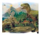 Stickers - Dinosaures Géants - Hauteur 45,7 Cm