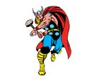 Sticker Mural Géant Marvel Thor