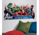 Stickers Géant Avengers Prénom Marvel