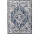 Tapis Vintage Oriental Bleu/gris/ivoire 200x275