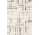 Tapis Scandinave Moderne Blanc/gris 200x275