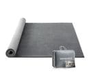 Tapis De Salon, 160 X 230 Cm Antidérapant, Lavable En Machine, Gris Tourterelle